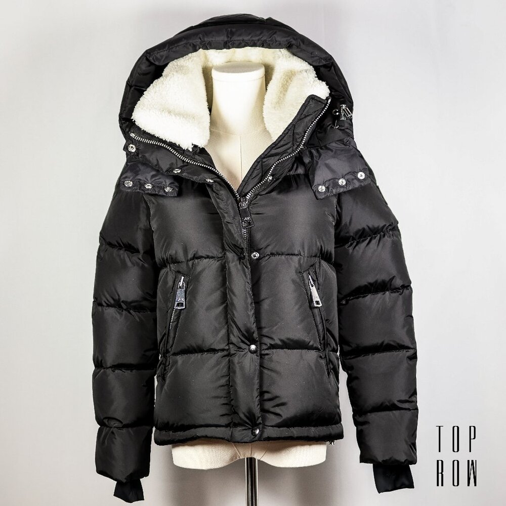 Sam. - Alex Hooded Down Puffer Coat